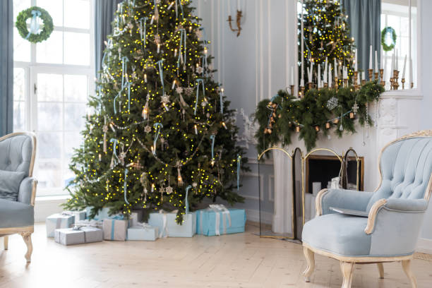 istock christmas decor in a room, indoor 2175812619