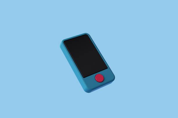Telephone, Mobile App, Artificial, Audio Equipment, Blue