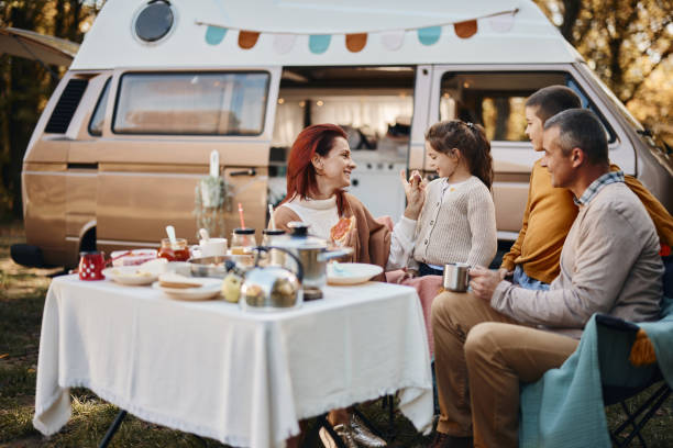 istock Picnic at trailer park! 2175819440