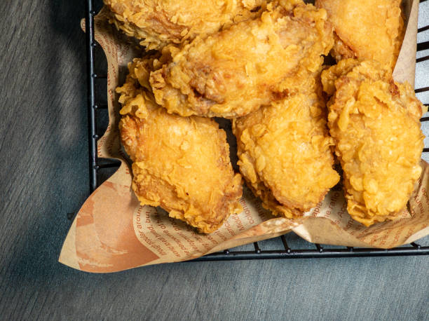istock Crispy and Delicious Fried Chicken Wings 2175819449