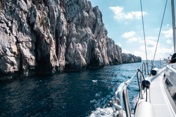 istock View on the cliffs in Kornati islands. 2175820488