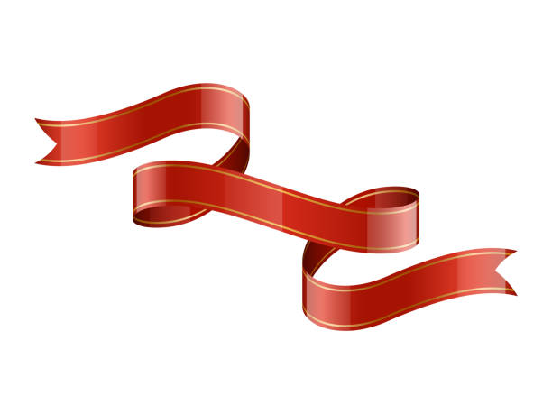 istock Vector illustration concept of red ribbon isolated on white background 2175826673