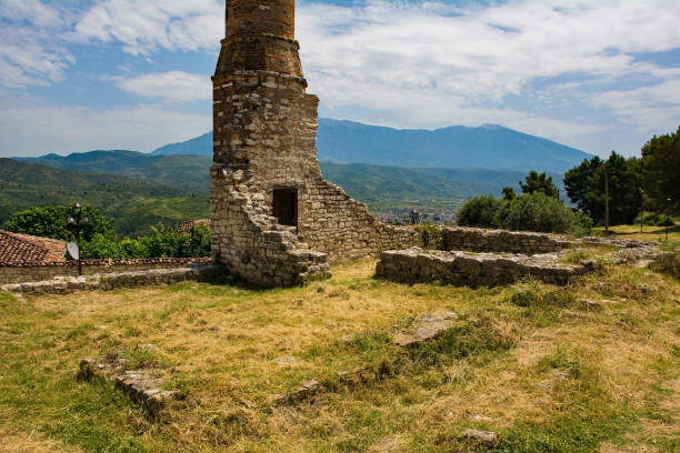 istock Red Mosque Ruins in Berat, Albania 2175829693