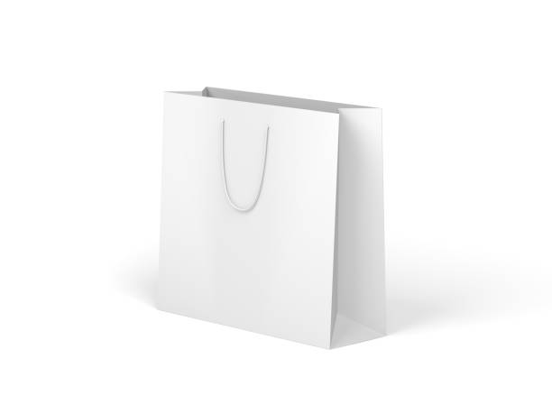 istock Shopping bag isolated on white background. Mockup. Blank. 2175831081