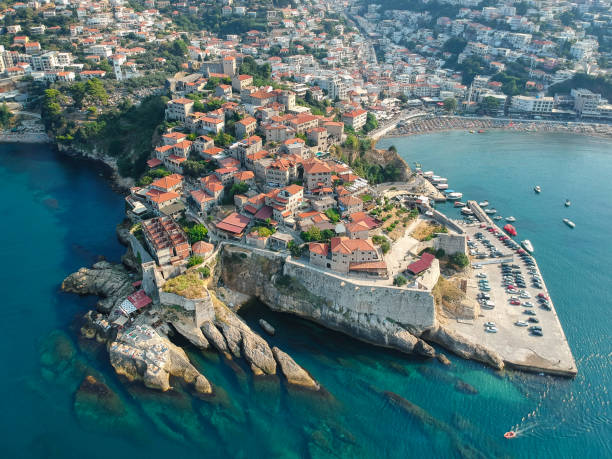 istock Ulcinj Old Town Sunet 2175838050