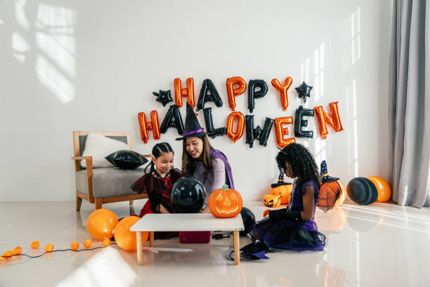 istock Young mother enjoying and having fun with her children 2175838489