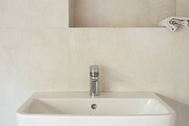 istock Bath sink and faucet in modern bathroom 2175848340