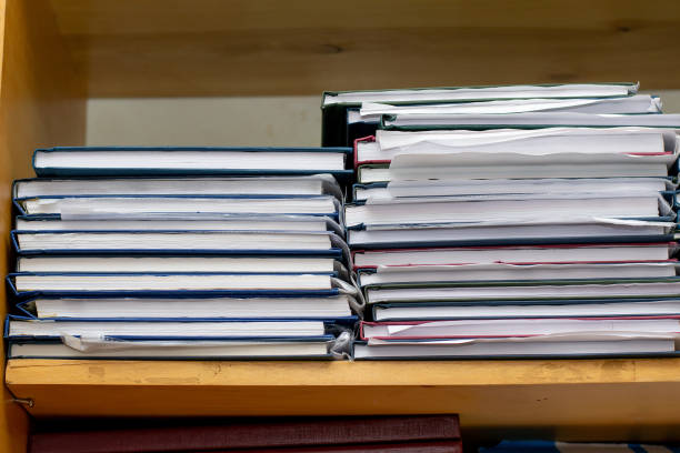 istock archive of documents in folders on shelves. complaint statements office work 2175859511