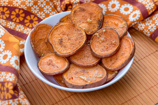 Sweet potato chips homemade