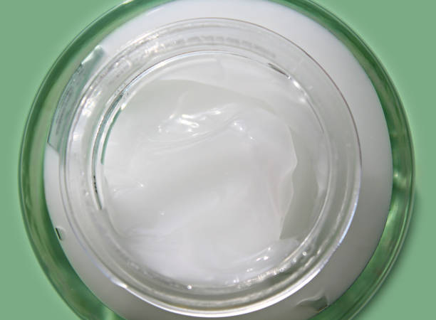 istock Face cream moisturiser jar as product sample. 2175875894