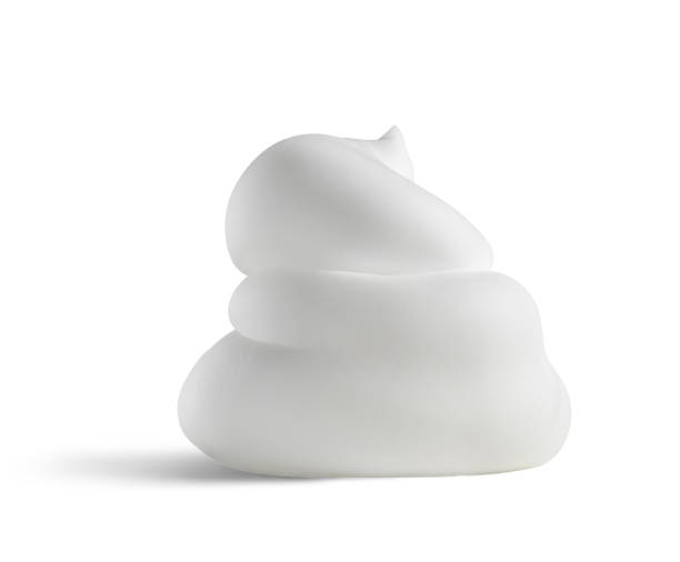 istock A Fluffy White Shaving foam Pile for Various Creative Uses 2175876478