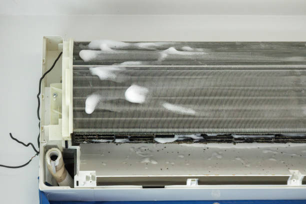 istock air conditioner cleaning with spray foam cleaner 2175876654