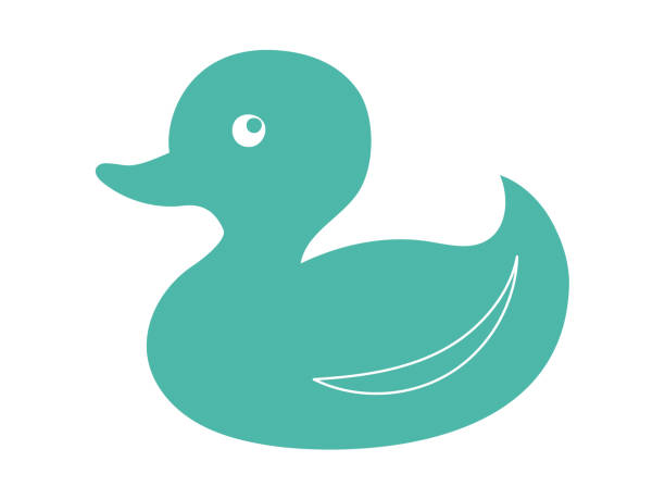 Green rubber duck isolated on white background. Flat cartoon illustration. Concept of kids' bath toys, cute bird, bright art, duckling. Icon, design element, playful toy for children Green rubber duck isolated on white background. Flat cartoon illustration. Concept of kids' bath toys, cute bird, bright art, duckling. Icon, design element, playful toy for children. rubber duck clip art free stock illustrations