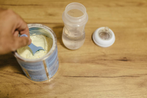 istock Preparing milk formula for baby 2175913967