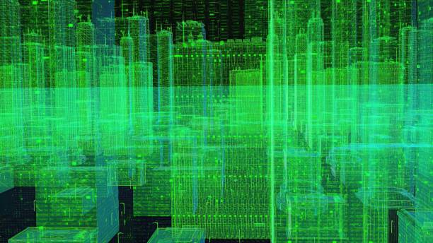 istock Abstract  Green City Background. 2175924671