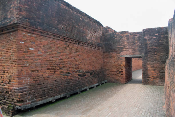 istock passageway connecting to monastery no 5 at nalanda  university ruins 2175929645