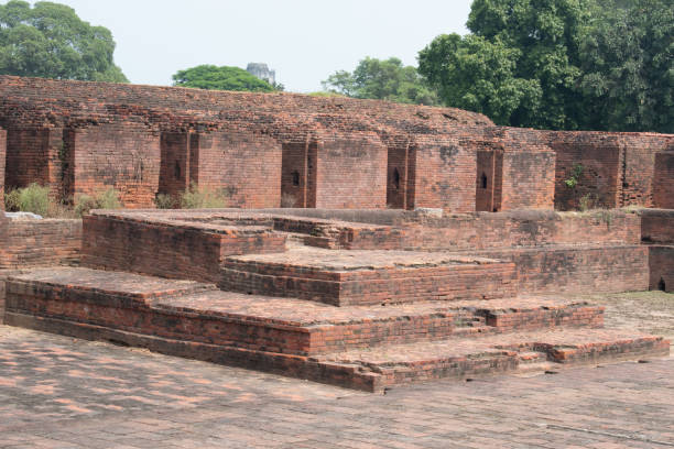 istock rows of rooms ruin inside ancient monastery 2175931134