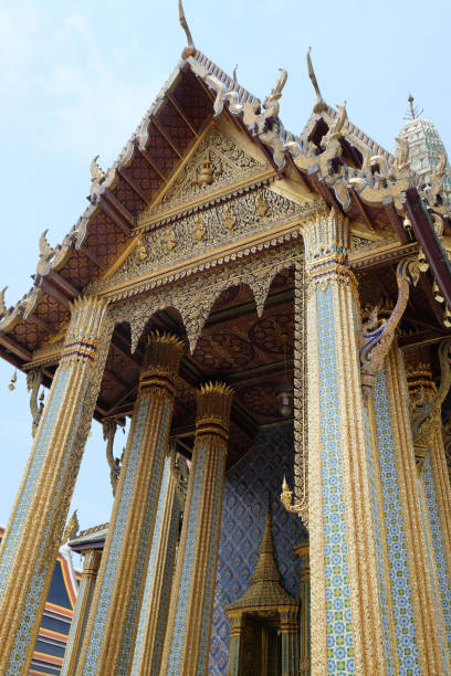 istock decor in a buddhist temple in Bangkok 2175935184