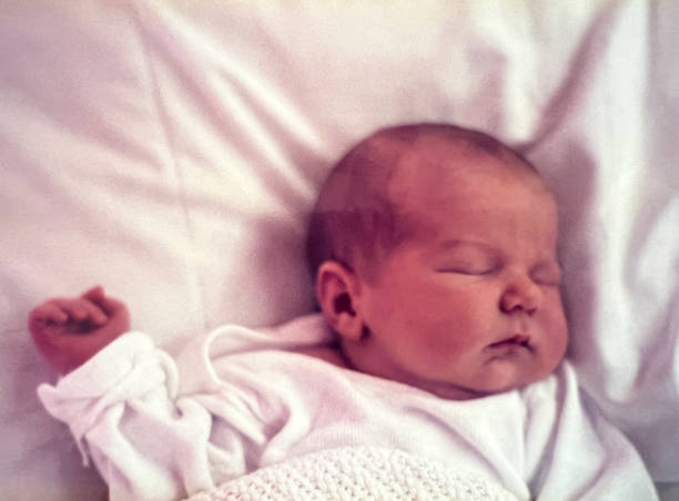 Newborn baby boy 8 hours old 1987