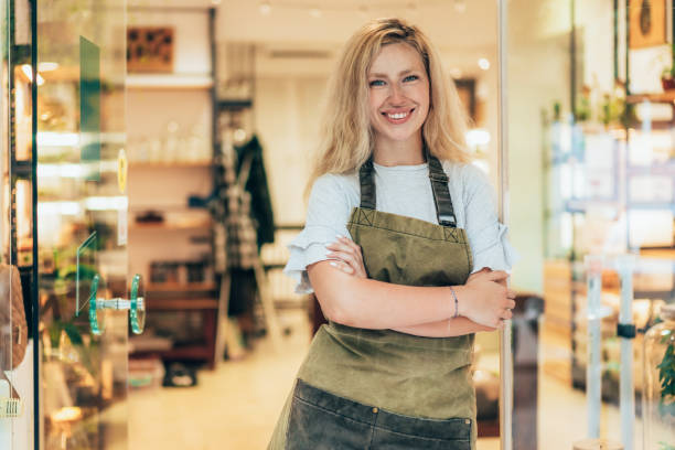 istock Beautiful flower shop owner 2175953813