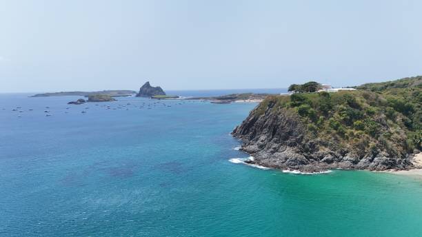 istock Scenic Coastal Landscape with Turquoise Waters and Rocky Cliffs 2175971890