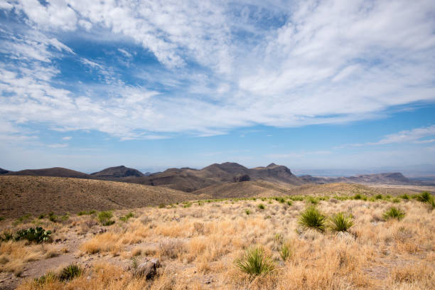 Desert, River, Mountains, and Sky