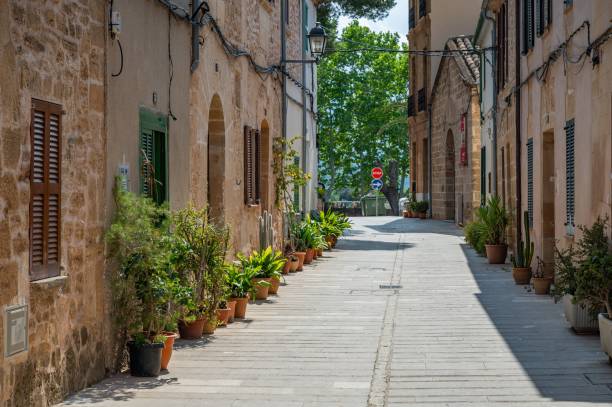 istock Charming Mediterranean village street 2175977207