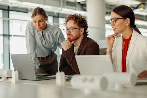 istock The Importance of Team Collaboration Within a Modern Office Environment for Success 2175986444