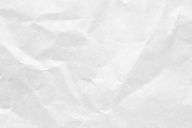 istock Abstract white crumpled and creased recycle craft paper texture background 2176000943