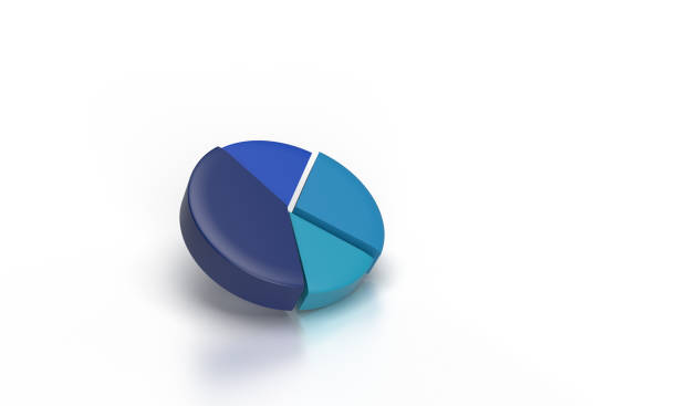 istock Infographic chart circle round blue color business icon object template diagram semicircle datum step information concept process presentation marketing growth up hr human resource pie idea.3d render 2176009026