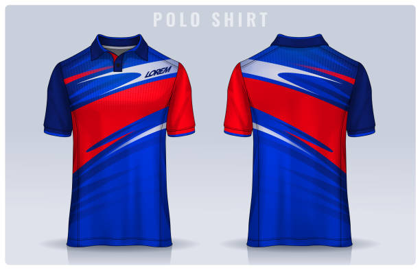 kuvapankkikuvitukset aiheesta t-shirt polo templates design. uniform front and back view. - t paita