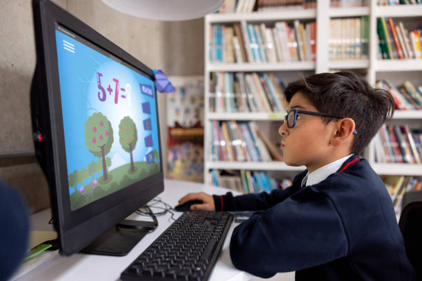 Children Playing Math On Computer 7,100+ Math Child Computer Stock Photos, Pictures & Royalty-Free Images ...