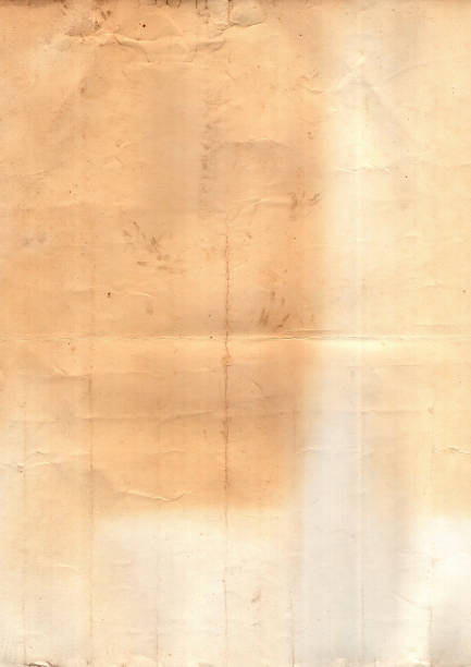 istock Old paper vintage texture surface for background. Recycle pale brown paper crumpled texture, 2176031357