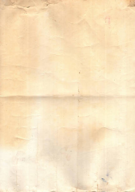 istock Old paper vintage texture surface for background. Recycle pale brown paper crumpled texture, 2176031456