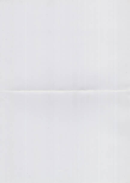 Recycled folded paper. Crumbled and grunge with dust and scratches.
