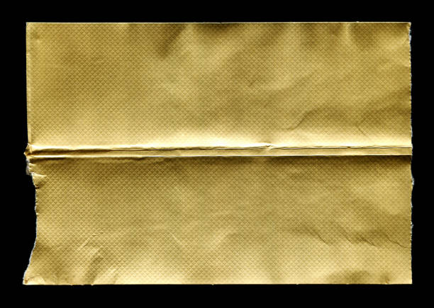 istock Cut or torn paper background textured isolated 2176040666