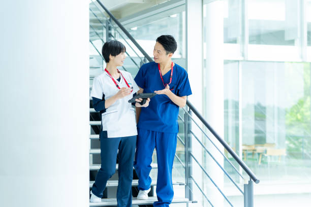 istock Medical workers working in hospitals 2176047416