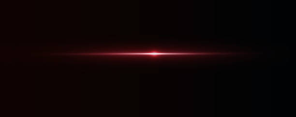 istock red line horizontal lenses, flares, laser beams, flares, light rays, glowing stripes on a dark background, abstract glowing background. 2176068030