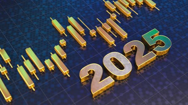 istock 2025 on Financial Chart or Stock Market Data 2176080307