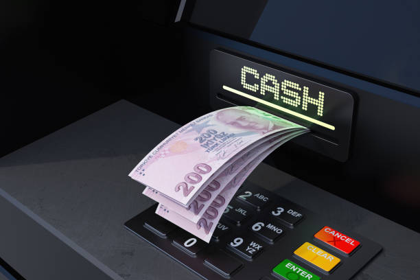 istock ATM Withdrawal Turkish Lira 2176083444