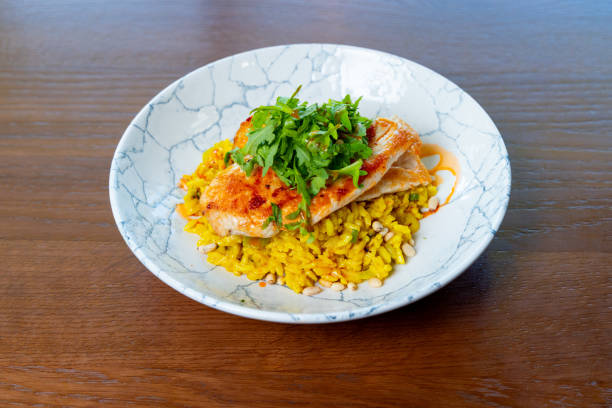 Poke - (Hawaiian for 'to slice' or 'cut crosswise into pieces; sometimes written as poké to aid pronunciation as two syllables) is a dish of diced raw fish tossed in sauce and served either as an appetizer or a main course