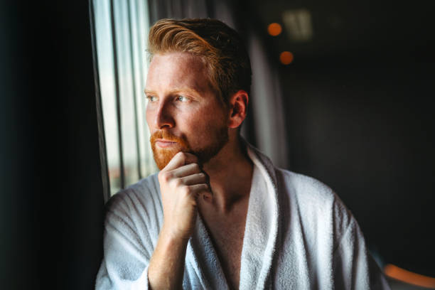 istock Frustrated confused male feels unhappy problem in personal life concept. Depressed young man. 2176102773