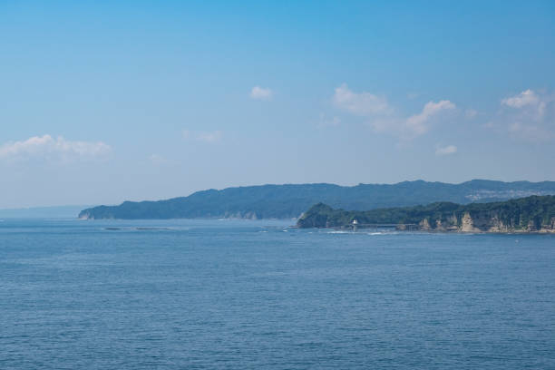 The Pacific Ocean seen from the observation deck