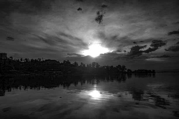 istock Twilight Tranquility: A Lake Kivu Scene 2176109668