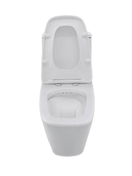 istock Toilet bowls on white background 2176114411