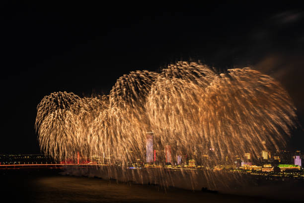 Fireworks showing