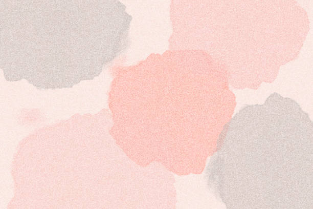 istock Abstract Watercolor Blobs Background in Pastel Colors with Stipple Texture 2176123900