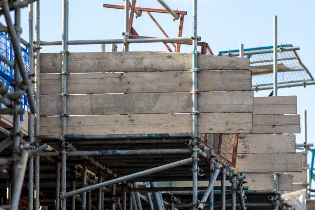 istock Close-up of scaffolding 2176130267