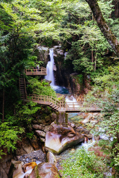 istock Ryujin Falls in Nakatsugawa City Japan 2176155798