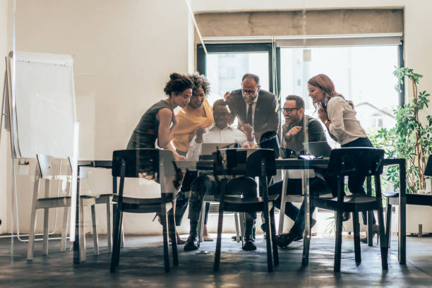 istock Business persons on meeting in the office 2176156510